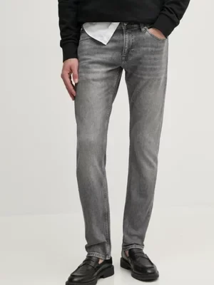 Calvin Klein Jeans jeansy męskie kolor szary J30J327157