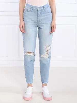 CALVIN KLEIN JEANS Jeansy MOM JEAN ANKLE | Boyfriend fit