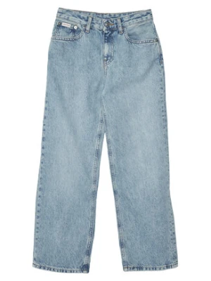 Calvin Klein Jeans Jeansy Skater LVCKSJC47B Niebieski Relaxed Fit