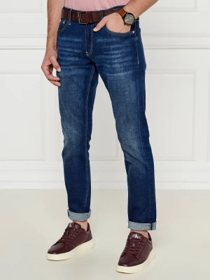 Calvin Klein Jeans Jeansy | Slim Fit niebieski