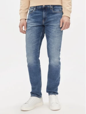 Calvin Klein Jeans Jeansy Slim J30J324201 Granatowy Slim Fit