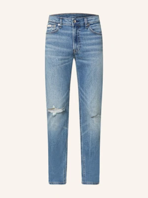 Calvin Klein Jeans Jeansy Slim Tapered Fit blau