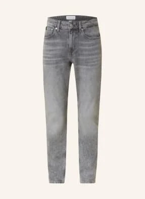 Calvin Klein Jeans Jeansy Slim Tapered Fit grau