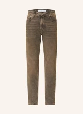 Calvin Klein Jeans Jeansy Straight Fit braun