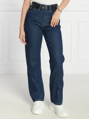 CALVIN KLEIN JEANS Jeansy | Straight fit | high rise