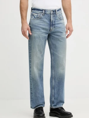 Calvin Klein Jeans jeansy straight męskie niebieski