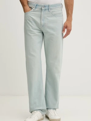 Calvin Klein Jeans jeansy straight męskie niebieski