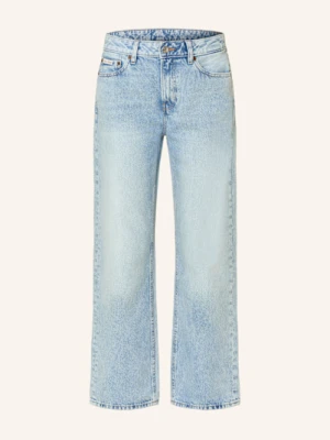 Calvin Klein Jeans Jeansy Straight Signature 90s blau