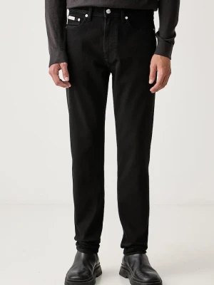 Calvin Klein Jeans jeansy tapered męskie czarny