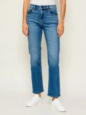 Calvin Klein Jeans Jeansy Vintage Skyfall | Straight fit | stretch niebieski