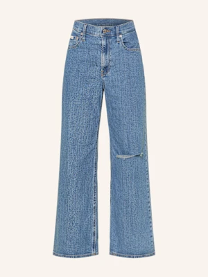 Calvin Klein Jeans Jeansy Wide Leg blau