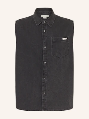 Calvin Klein Jeans Kamizelka Jeansowa schwarz