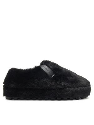 Calvin Klein Jeans Kapcie Home Anke Slipper Wn Fur YW0YW01596 Czarny