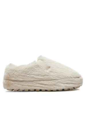 Calvin Klein Jeans Kapcie Home Anke Slipper Wn Fur YW0YW01596 Écru