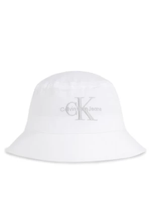 Calvin Klein Jeans Kapelusz Monogram Bucket Hat K60K611029 Biały