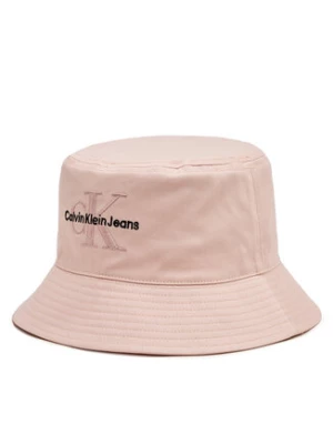 Calvin Klein Jeans Kapelusz Monogram Bucket Hat K60K611029 Różowy