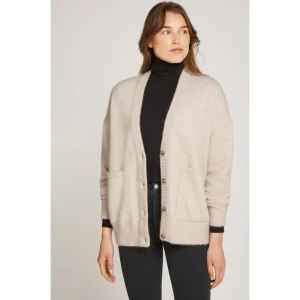 Calvin Klein Jeans Kardigan | Loose fit | z dodatkiem wełny