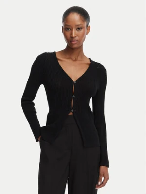 Calvin Klein Kardigan LV047G317G Czarny Classic Fit