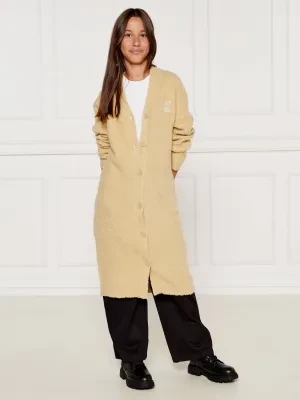 Calvin Klein Jeans Kardigan | Regular Fit | z dodatkiem wełny