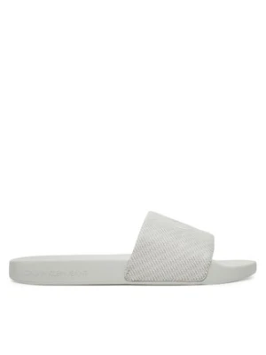 Calvin Klein Jeans Klapki Slide Aop Print YM0YM01269 Szary