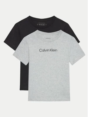 Calvin Klein Jeans Komplet 2 t-shirtów IU0IU00690 D Kolorowy Regular Fit