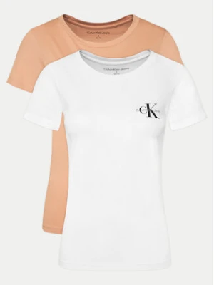 Calvin Klein Jeans Komplet 2 t-shirtów J20J219734 Kolorowy Slim Fit