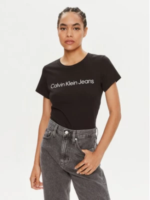 Calvin Klein Jeans Komplet 2 t-shirtów J20J220161 Czarny Slim Fit