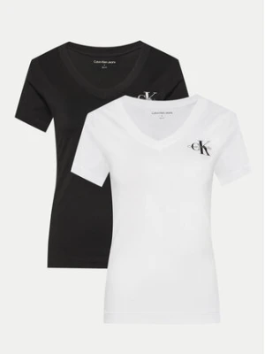 Calvin Klein Jeans Komplet 2 t-shirtów J20J223447 Kolorowy Regular Fit