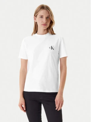 Calvin Klein Jeans Komplet 2 t-shirtów LV047C905G Biały Regular Fit