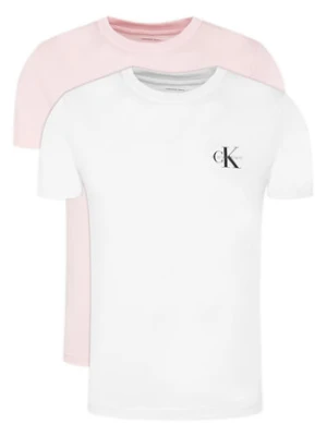 Calvin Klein Jeans Komplet 2 t-shirtów LV047C905G Kolorowy Regular Fit
