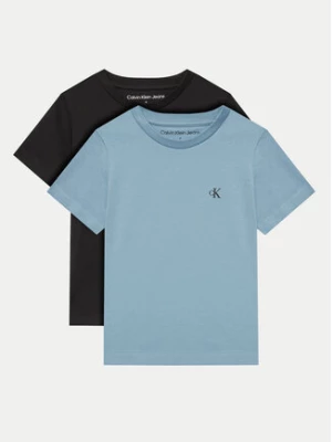 Calvin Klein Jeans Komplet 2 t-shirtów Monogram IB0IB01093 D Kolorowy Regular Fit