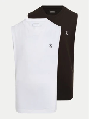 Calvin Klein Jeans Komplet 2 topów Monologo IB0IB02443 Kolorowy Regular Fit