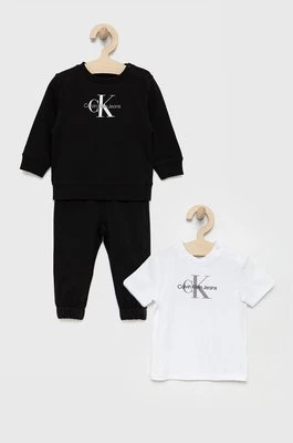 Calvin Klein Jeans komplet dziecięcy IN0IN00011.9BYY kolor czarny