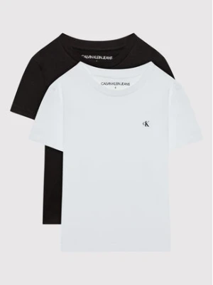 Calvin Klein Jeans Komplet t-shirtów Monogram IB0IB01093 Biały Regular Fit
