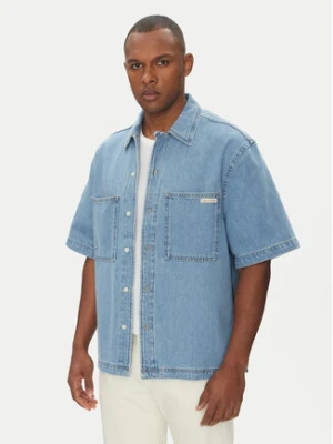 Calvin Klein Jeans Koszula jeansowa Bowler J30J327512 Niebieski Relaxed Fit