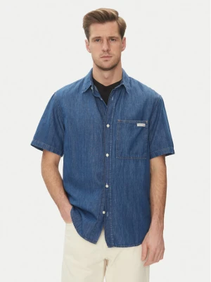 Calvin Klein Jeans Koszula jeansowa J30J327178 Niebieski Regular Fit