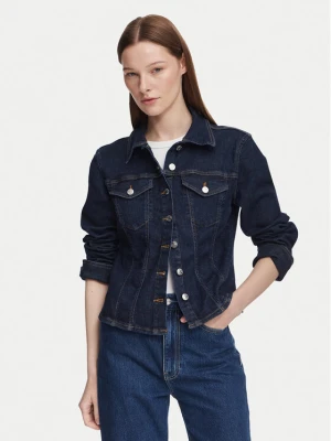 Calvin Klein Jeans Koszula jeansowa LV047G749G Granatowy Slim Fit