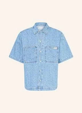 Calvin Klein Jeans Koszula Jeansowa Relaxed Fit blau