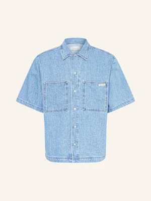 Calvin Klein Jeans Koszula Jeansowa Relaxed Fit blau