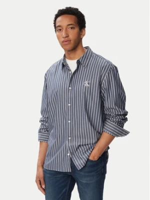 Calvin Klein Jeans Koszula Ls Yd LV04RF106G Niebieski Regular Fit