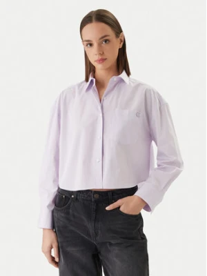 Calvin Klein Jeans Koszula LV047F104G Różowy Relaxed Fit