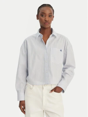 Calvin Klein Jeans Koszula LV047F105G Błękitny Relaxed Fit