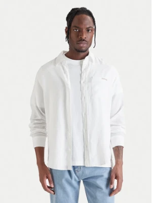 Calvin Klein Jeans Koszula LV04RF121G Biały Regular Fit