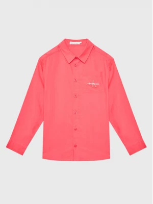 Calvin Klein Jeans Koszula Monogram Logo IG0IG01951 Różowy Relaxed Fit