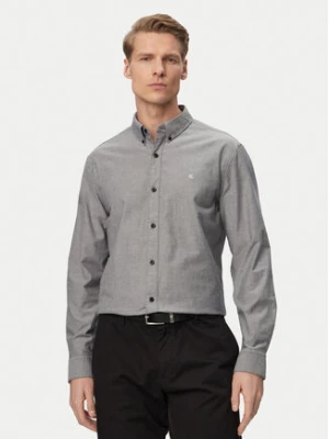 Calvin Klein Jeans Koszula Oxford Classic LV140EM125 Szary Regular Fit