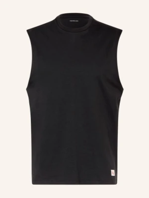 Calvin Klein Jeans Koszulka Bez Rękawów schwarz