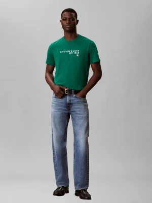 Zdjęcie produktu Calvin Klein Jeans Koszulka Mężczyźni Bawełna zielony