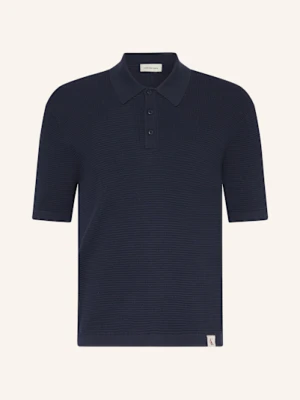 Calvin Klein Jeans Koszulka Polo Z Dzianiny blau