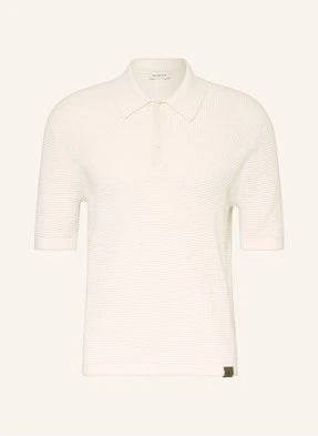 Calvin Klein Jeans Koszulka Polo Z Dzianiny weiss