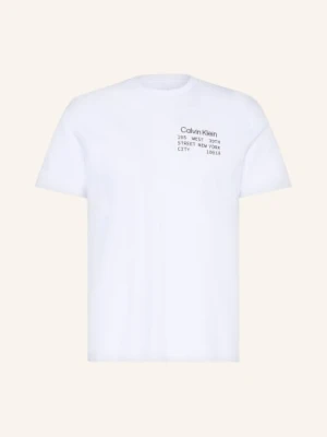 Calvin Klein Jeans Koszulka weiss